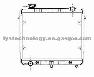 Radiator For Jeep -- 52004781,52028041,52040286