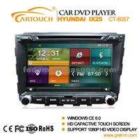 Capacitance Touch Screen Car Dvd Player Car Dvd Gps Car Audio System For Hyundai IX25