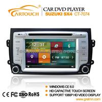 Car Gps 7 Inch 1080P HD Video For Suzuki SX4 (CT-7074)