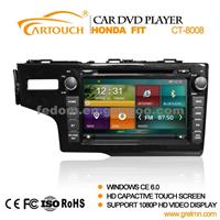 Capacitance Touch Screen Car Dvd Player Car Dvd Gps Car Audio System For Honda Fit