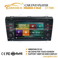 Car Gps Navigation System 5 Inch Bluetooth Radio FM TV For Mazda 3 Old (CT-7008)