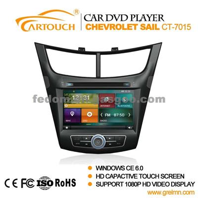 1080P Capacitance Touch Screen Car Dvd Player Car Dvd Gps Car Audio System For Chevrolet Cruze