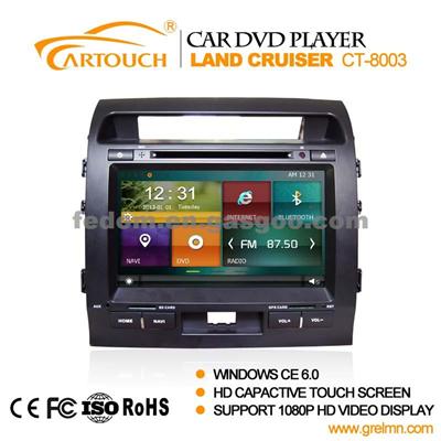 3G WiFi Car Video Car Gps System For Toyota Land Cruiser (CT-8003)