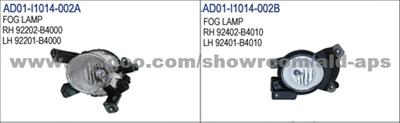 2014 IGRAND I10 FOG LIGHT 92202-B4000 92201-B4000 92402-B4010 92401-B4010