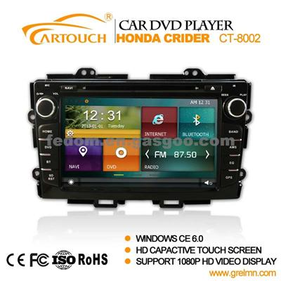 8 Inch Car Audio Gps Navigation For Honda Crider(CT-8002)