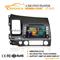 1080P Capacitance Touch Screen Car Dvd Player Car Dvd Gps Car Audio System For Honda Civic - img1