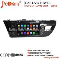 Android Car Dvd Player Car Radio Stereo GPS Navigation 3G WIFI For Toyota Levin 2014