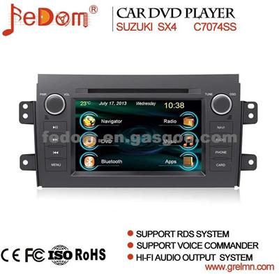 Special Car Audio For SUZUKI SX4 With Function Bluetooth,GPS,CD Player,Ipod Control