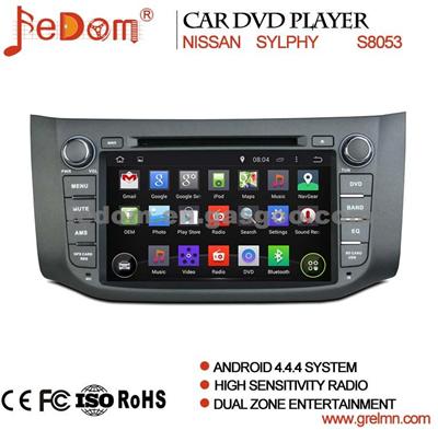 Android Car Dvd Player Car Radio Stereo GPS Navigation 3G WIFI For Nissan Sylphy 2012-2014