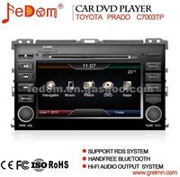 In-Dash Car Audio DVD Player GPS Navigation For Toyota Prado