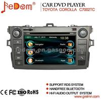 In-Dash Car Audio DVD Player GPS Navigation For Toyota Corolla