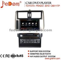 High Quality Car DVD Player For Toyota Prado 2010 With GPS + Radio + Ipod + Bluetooth