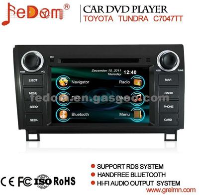 2 Din Car Dvd Player With Radio/ Gps Audio System For Toyota Tundra/ Sequoia