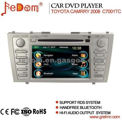 Toyota Camry / Aurion Digital Car DVD Player With RDS Radio + Built-In GPS + Dual Zone Entertainment