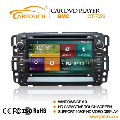 1080P Capacitance Touch Screen Car Dvd Player Car Dvd Gps Car Audio System For GMC/ Yukon