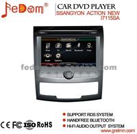 Touch Screen Car DVD GPS With Bluetooth,Radio For SSANGYONG ACTION NEW