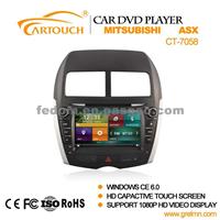 Capacitance Touch Screen Car Dvd Player Car Dvd Gps Car Audio System For Mitsubishi Asx