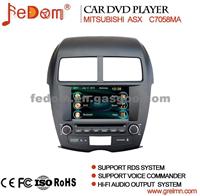 In-Dash Car Audio DVD Player GPS Navigation For Mitsubishi ASX