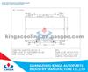 Auto Aluminum Radiators NISSAN VANETTE KVC23 OEM 21460-2C500
