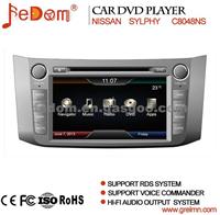 In-Dash Car Audio DVD Player GPS Navigation For Nissan Slyphy