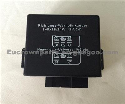 DAF Turn Signal Relay 4DM 003 944-041,4DM 003 944-091,4DM 006 475-005,4DM 006 475-027,4DM 006 475-007,0335215145,0335215146,0335215143,0335215140,0335