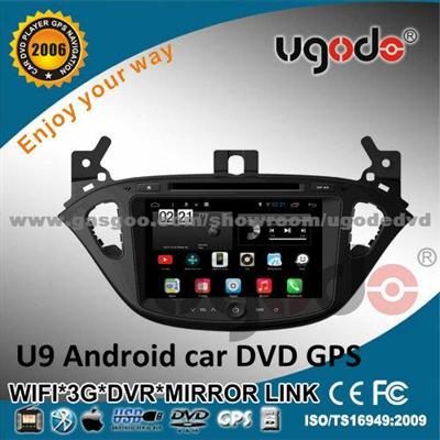 Android 4.4 Ugode Quad Core Car Dvd Player With Gps For Opel Corsa Wifi 3G Miror Link