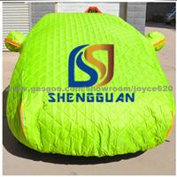 Direct Factory 3 Layers Soft Material Polyester Snowproof Car Cover