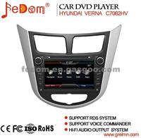 2 Din Car Dvd Player With Radio/ Gps Audio System For Hyundai Verna