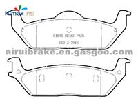 OE Quality D1012 Semi-Metallic Brake Pad For Ford And Lincoln