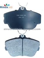 Semi-Metallic Brake Pad D598