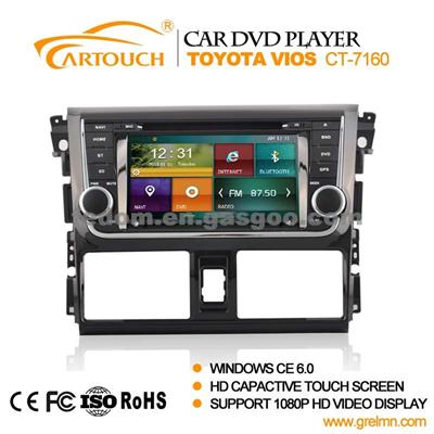 Touch Screen Car Dvd Player Car Dvd Gps Car Audio System For Toyota Vios