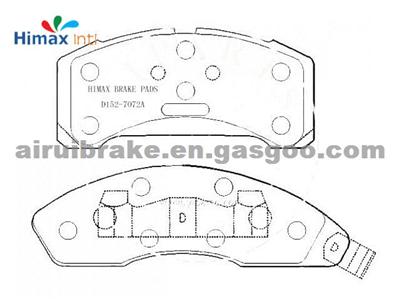 D152 Performace Semi-Metallic Brake Pad