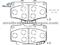 Toyota Hilux Disc Brake Pad D436 - img1