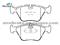 D725-7592 OE Quality Brake Pad For Wiesmann And BMW - img1