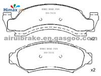 D50 Performace Korean Semi-Metallic Brake Pad