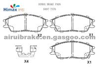 D497-7376 Brake Pad For Accent, Getz, Lantra And Santa Fe