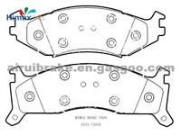 D521 Disc Brake Pad