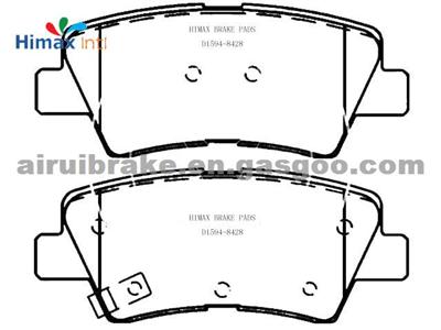 D1594-8428 Rear Brake Pad For Korean Cars (OE:58302 2VA30)