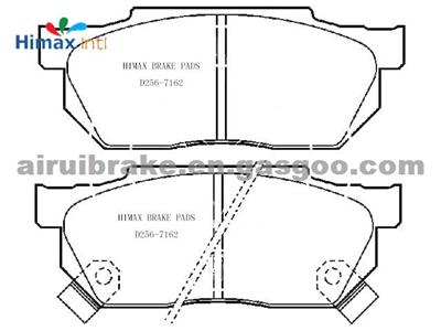 No Noise Auto Front Brake Pad D256-7162