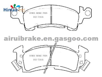 D52 Semi-Metal Brake Pad With Free Sample Made In China