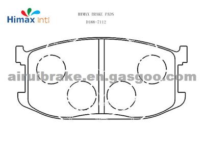 D188 HI-Q MAZDA 323 Front Low Metal Brake Pad