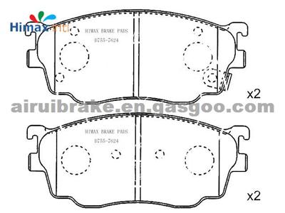 D755-7624 Brake Pad For Mazda After Market