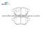 D1423 High Quality Ceramic Brake Pad - img1