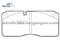 High Quality D1027-7931 Brake Pad For Iveco - img1