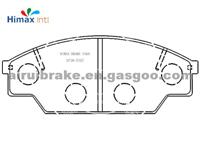 Asbestos Free Brake Pad D438-7025 For Japanese Car After Market