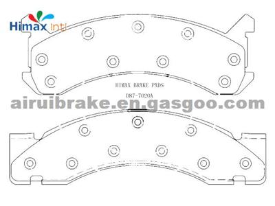 DODGE Brake Pad D87