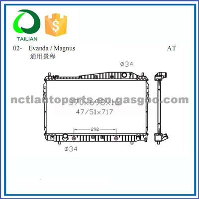 Competitive price Daewoo Radiator P96278702 decorative radiators