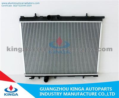 Aluminum Auto Radiator For Peugeot 206 Mt