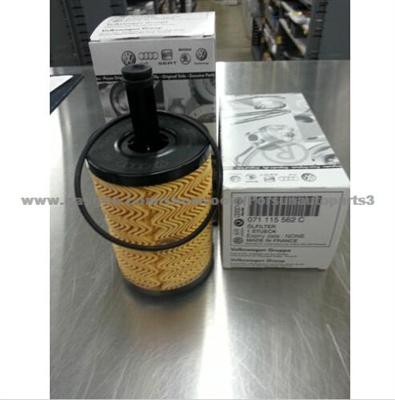 Engine Oil Filter 071 115 562 A For Audi A3 TT VW EOS Golf Jetta Passat 071115562