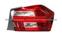 Professional Car Lamps City 2012 LED Red Tail Light For Honda